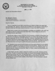 Army Letter