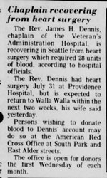 Article from Walla Walla Union-Bulletin August 11, 1974